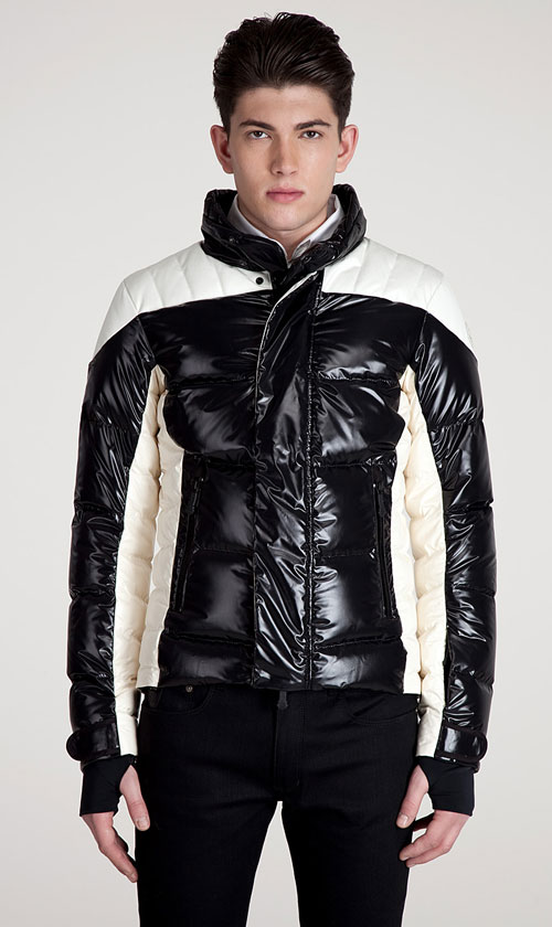 Doudoune Moncler Ski Homme Noir/Blanc